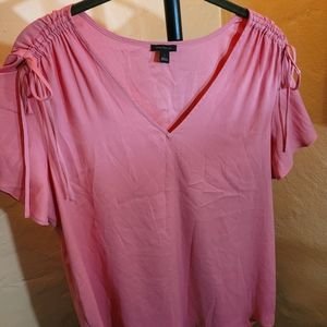 Ann Taylor pink blouse